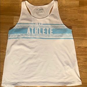 Under Armour-white tank